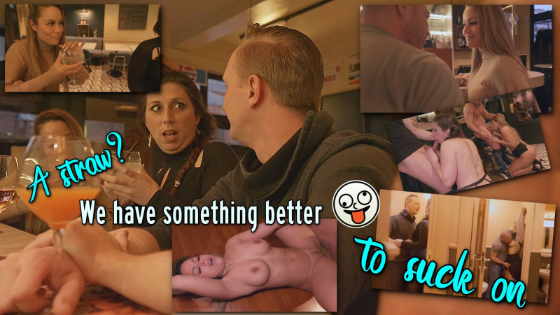 A straw? We have something else to suck on