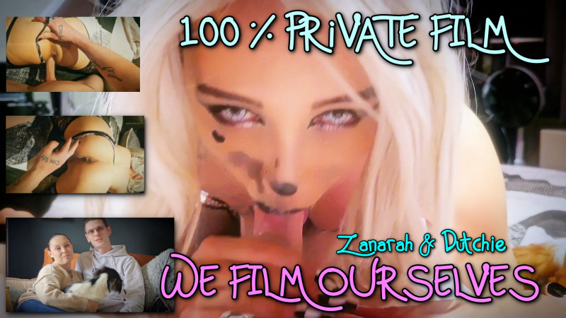 100% Private Film! Zanarah and Dutchie film everything themselves at home
